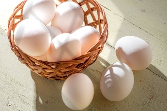 eggs in a basket